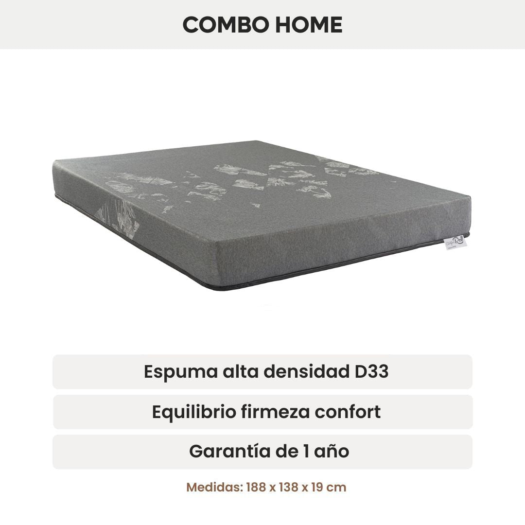 Colchón Confort 2 Plazas