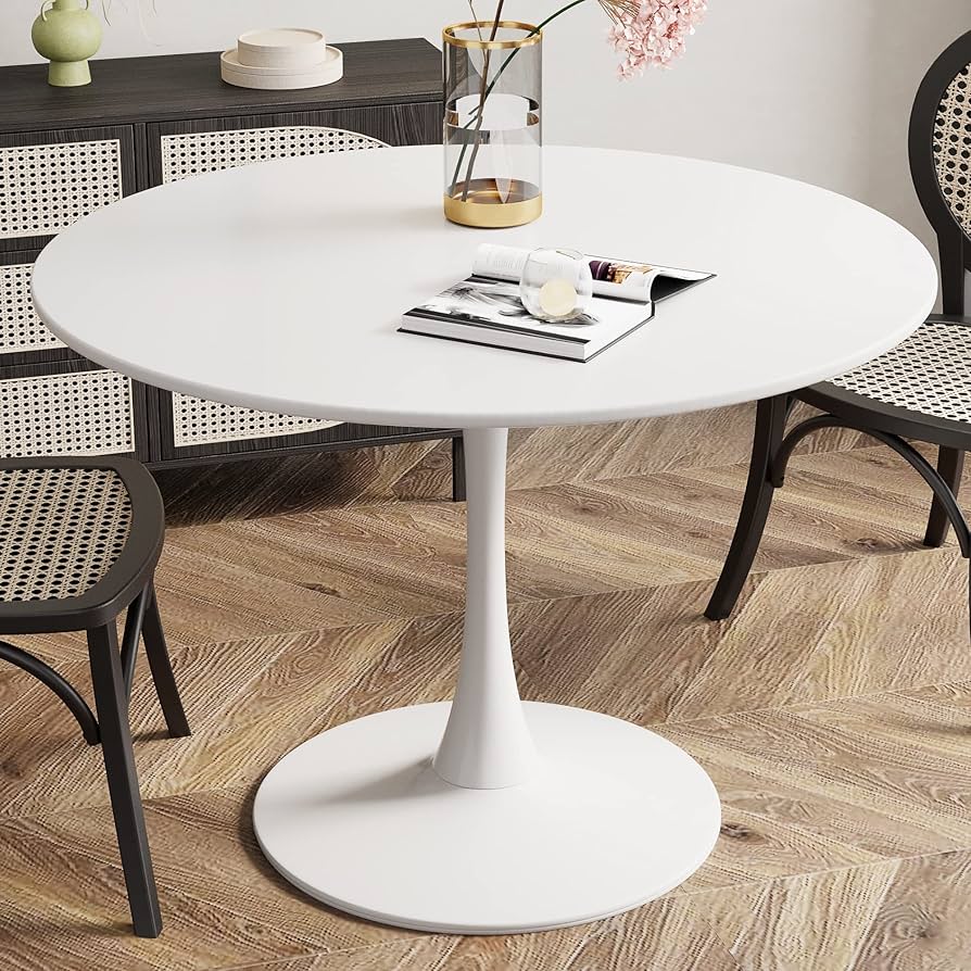 Mesa Tulip 80cm Redonda Laqueada