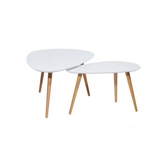 Mesas Ratonas Nórdicas Ovaladas 105 cm y 85 cm