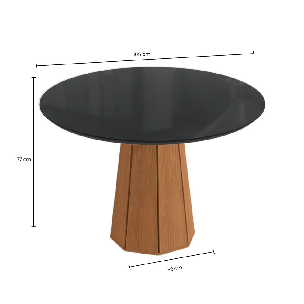 Mesa Jade Redonda 105 cm