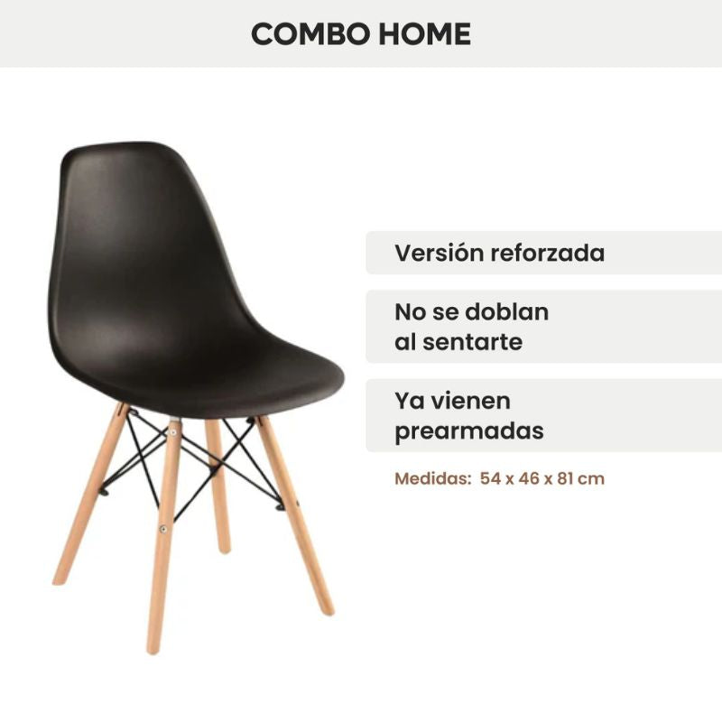 Silla Eames Refozada