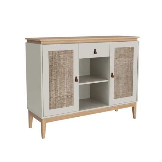 Aparador Buffet Rattan 2 Puertas