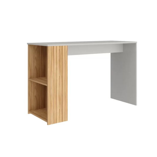 Escritorio Nórdico 120cm Con Estante