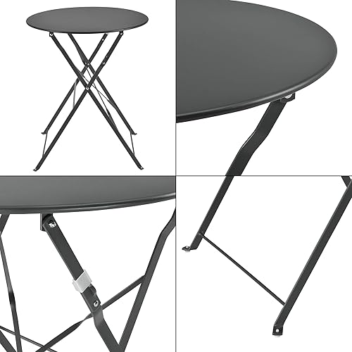 Combo Jardín Plegable Metal 3 piezas