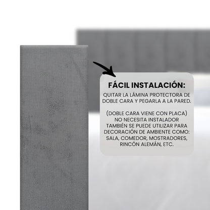 Cabecera Cama Modular Kits de Placas Adhesivas