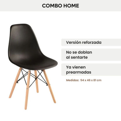 Silla Eames Refozada